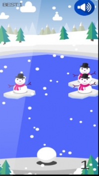 雪地雪球作战游戏