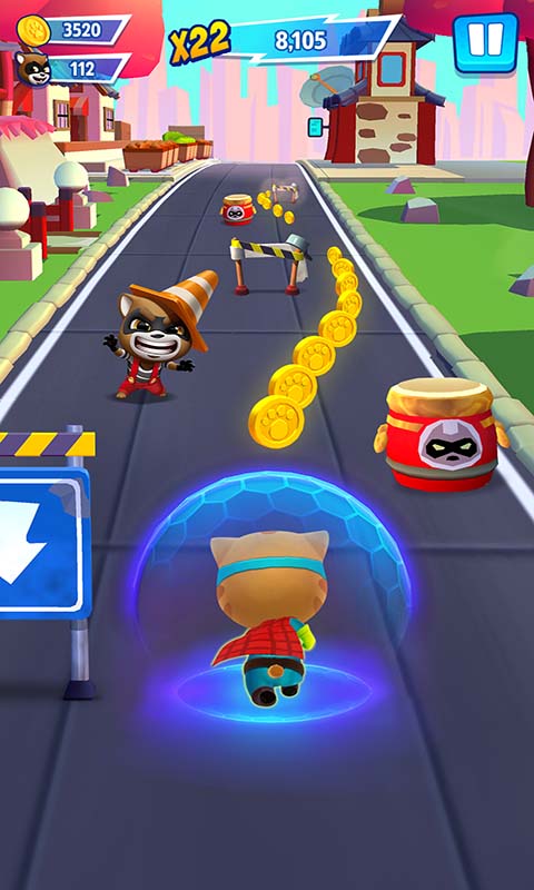 汤姆猫英雄跑酷无限金币钻石版下载