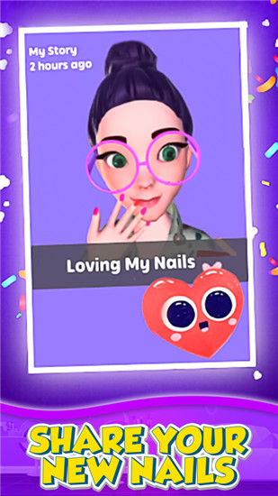 时尚美甲店小游戏app