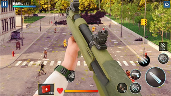 一起打僵尸破解版无限钻石金币版