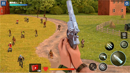 一起打僵尸游戏app