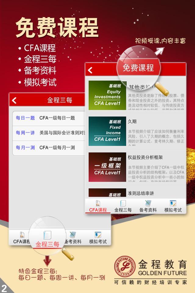 金程教育CFA