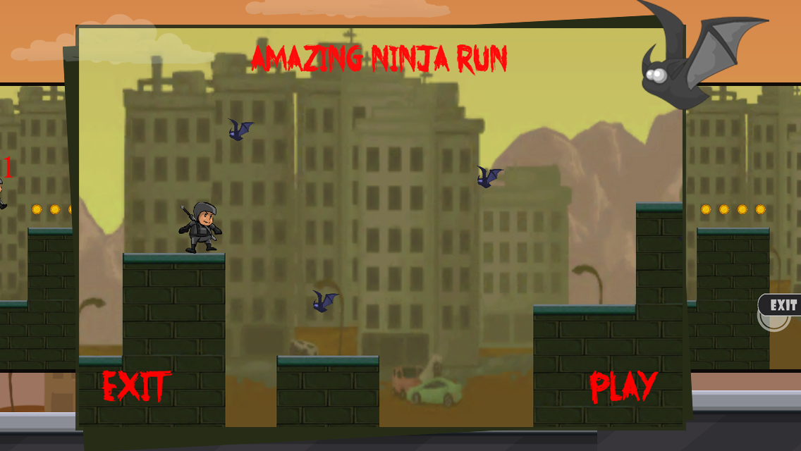 Ninja Run Free best game截图5