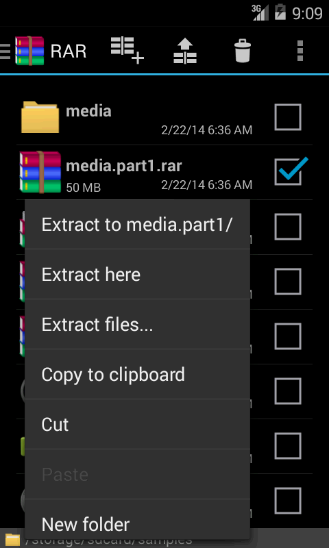 RAR for Android截图8